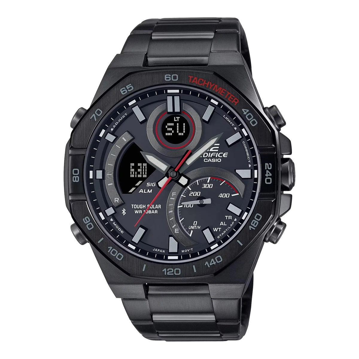 Casio Edifice Men's Analog Digital Tough Solar Watch ECB-950DC-1ADF