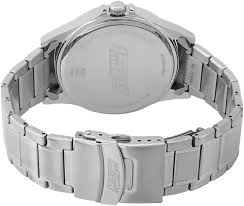 Titan Quartz Analog Display and Stainless Steel 9323SM02