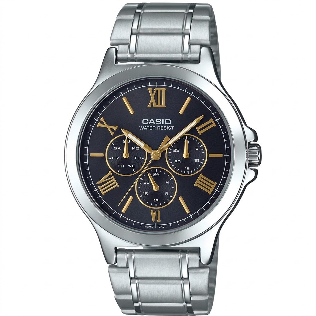 CASIO ANALOG MENS WATCH MTP-V300D-1A2UDF