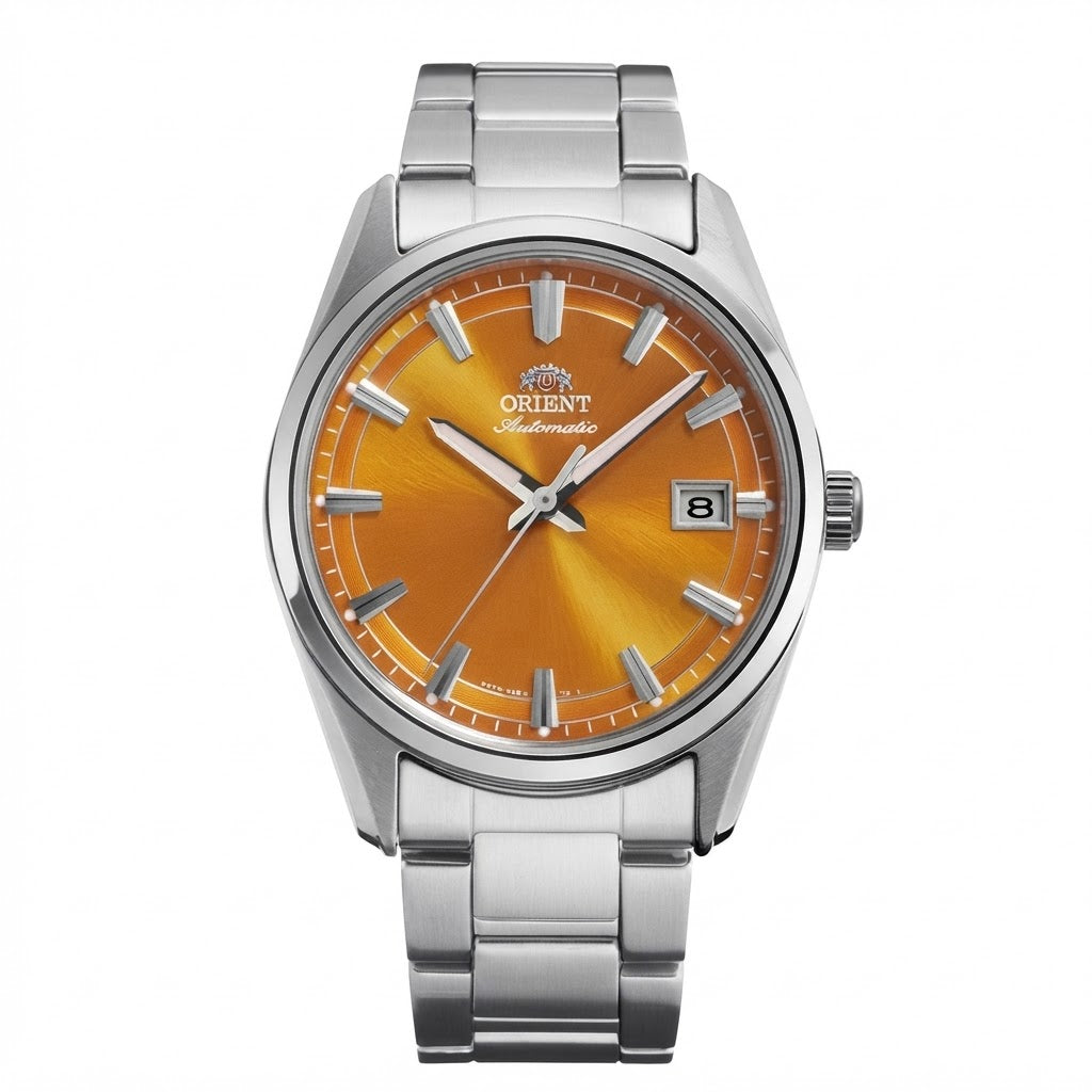 Orient Orange Dial Men's Watch RA-AC0R08Y