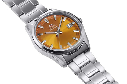 Orient Orange Dial Men's Watch RA-AC0R08Y
