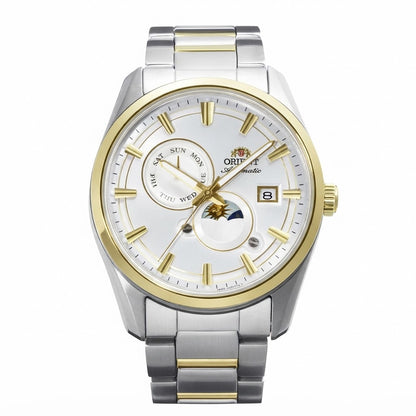 Orient Sun and Moon White Dial RA-AK0312S