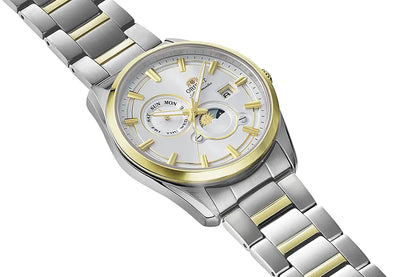 Orient Sun and Moon White Dial RA-AK0312S