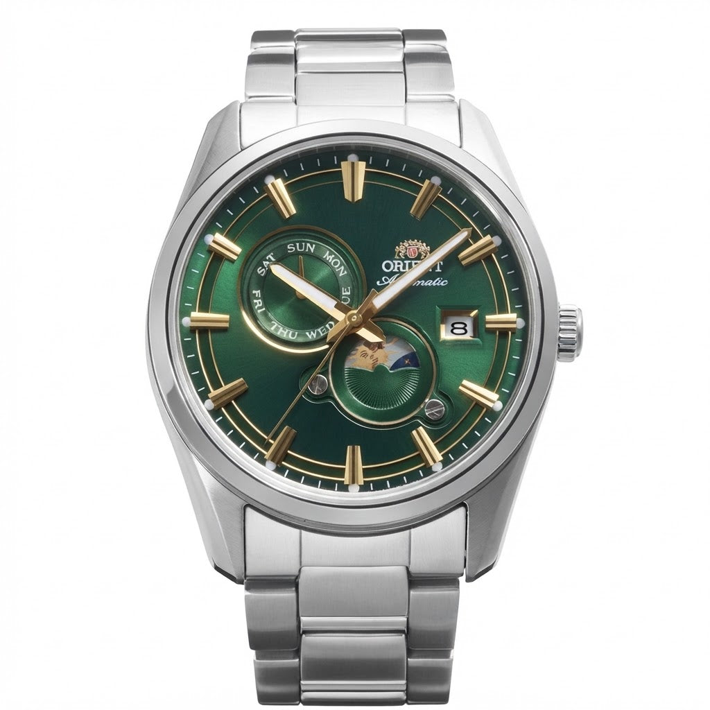 Orient Green Dial Men's Watch RA-AK0314E