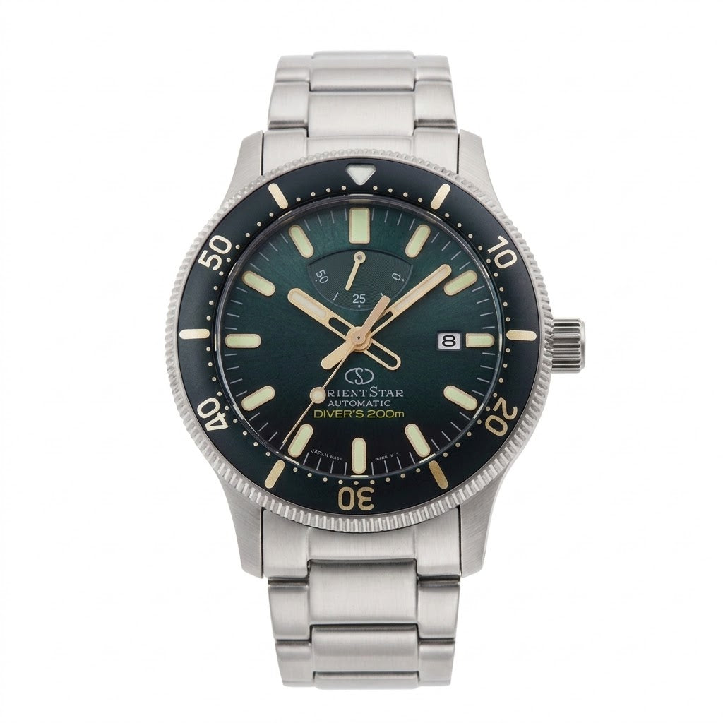 Orient Star Green Dial Automatic Watch RE-AU0307E