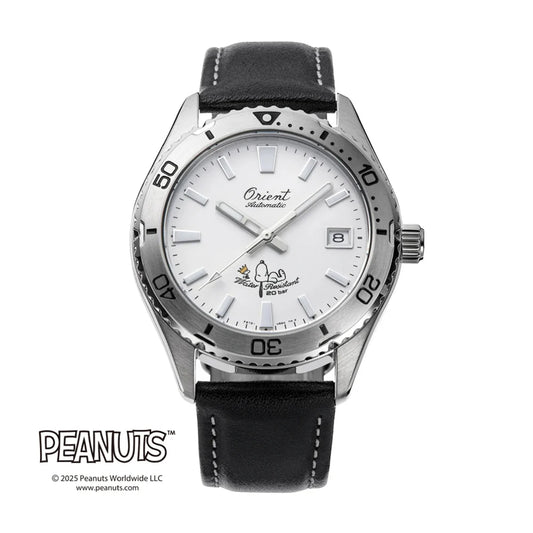 Orient Sports Mako X Peanuts 75th Anniversary Limited Edition Watch RA-AC0Q08S30B
