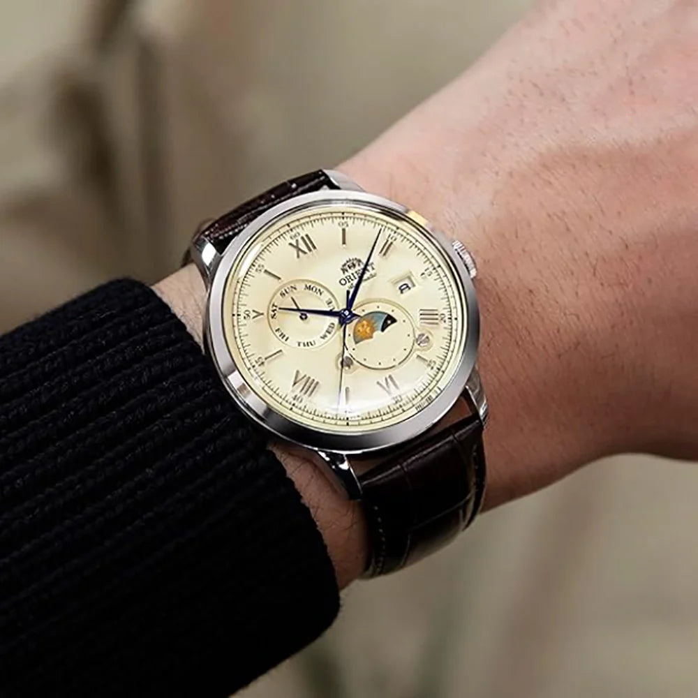 Orient Classic Sun And Moon Automatic Gents Watch RA-AK0803Y00C