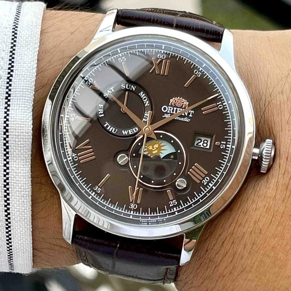 Orient Classic Sun And Moon Automatic Gents Watch RA-AK0804Y00C