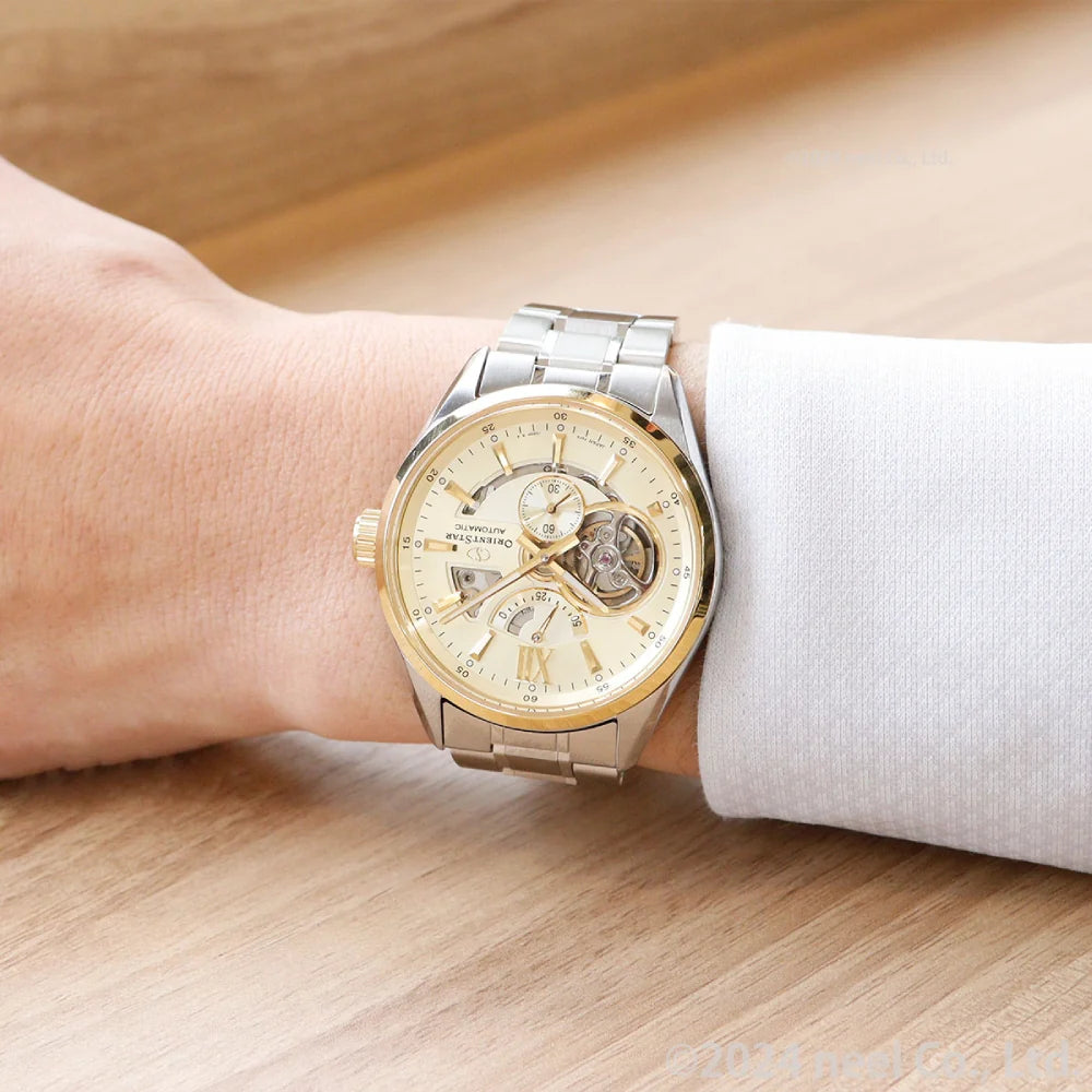 Orient Star Men's Automatic Gold Dial RE-AV0124G00B