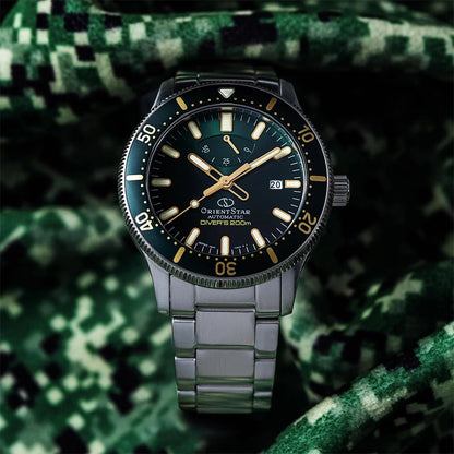 Orient Star Green Dial Automatic Watch RE-AU0307E