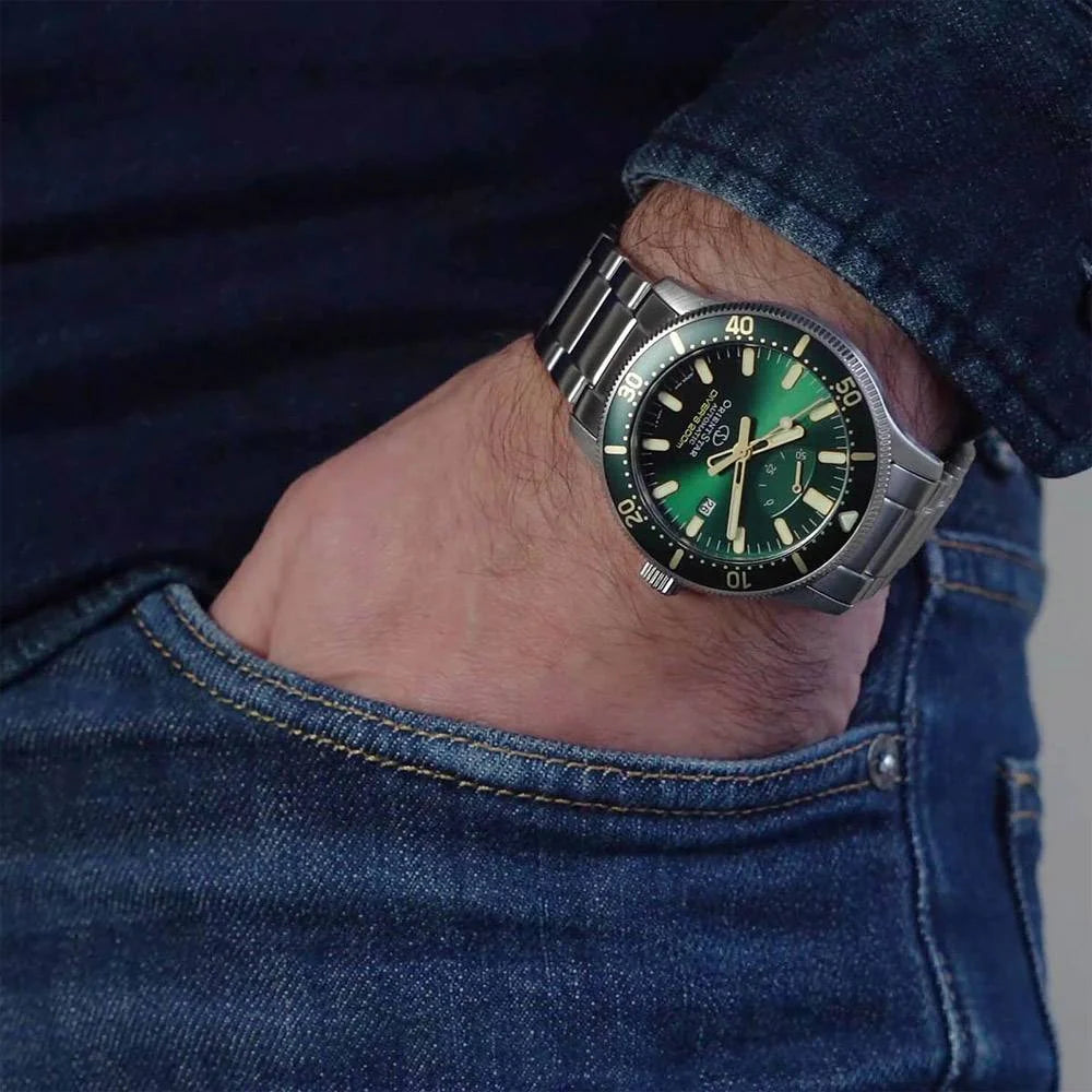 Orient Star Green Dial Automatic Watch RE-AU0307E