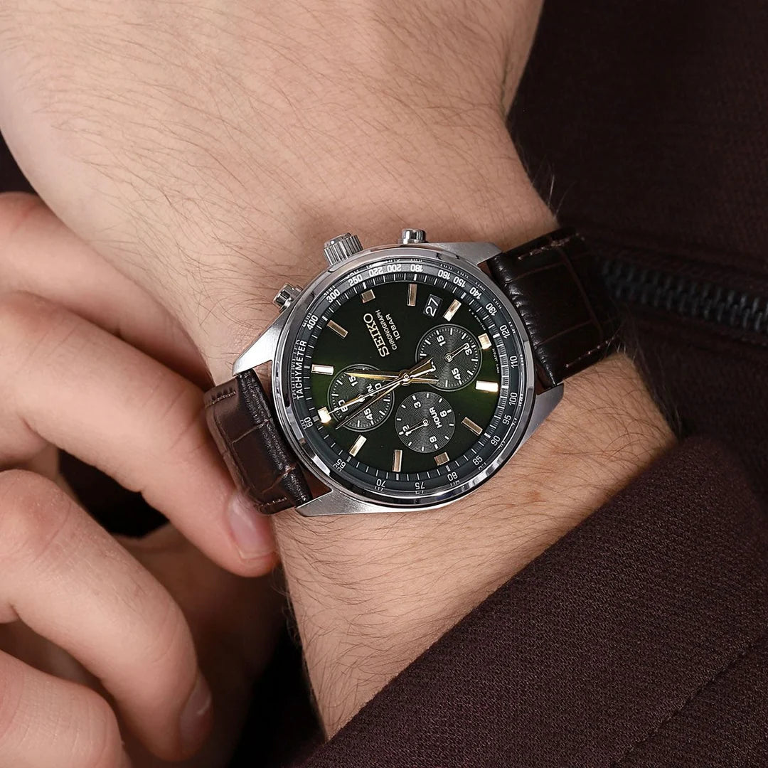 Seiko Chronograph Men's Watch SSB385P1