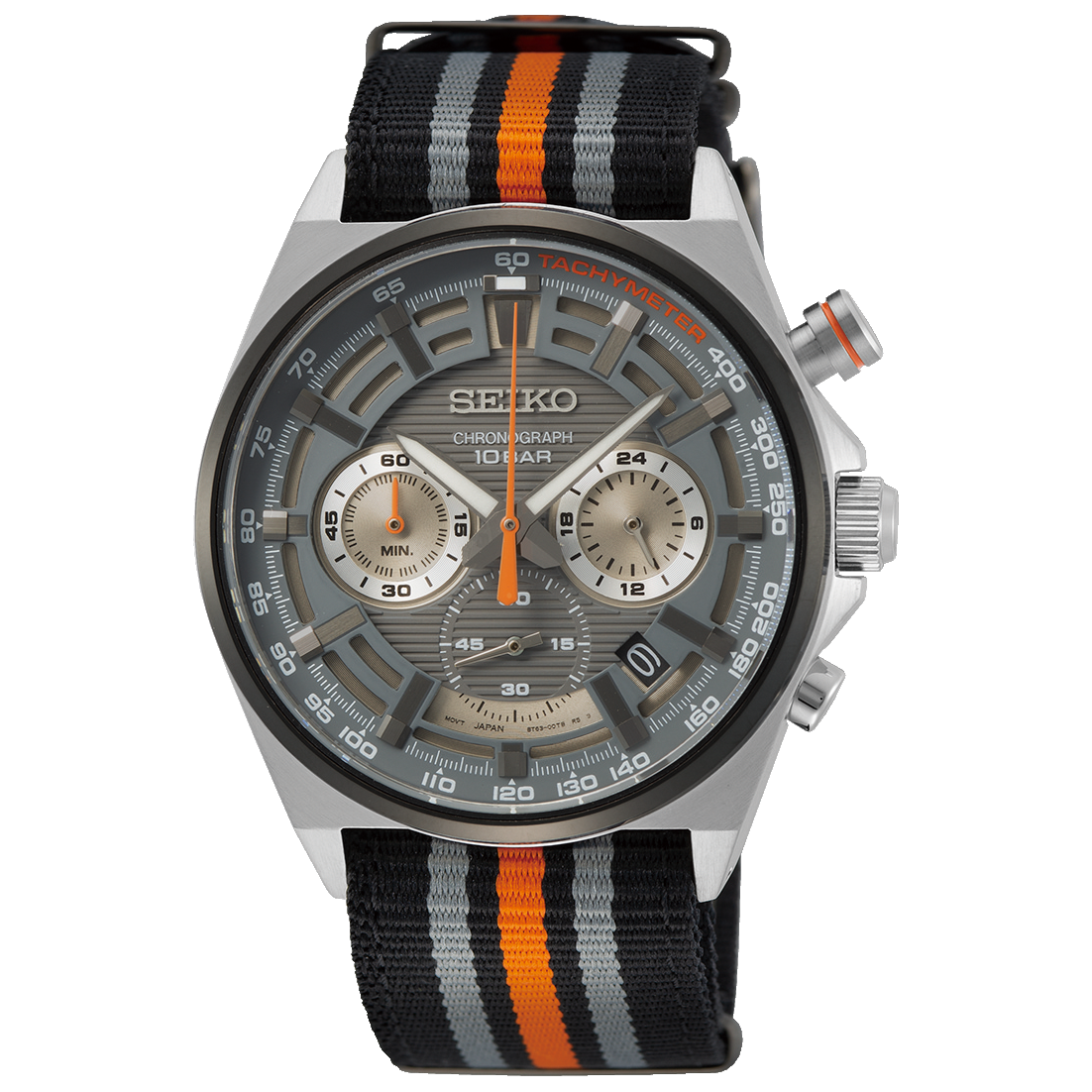 Seiko Men's Nylon Chronograph Watch SSB403P1