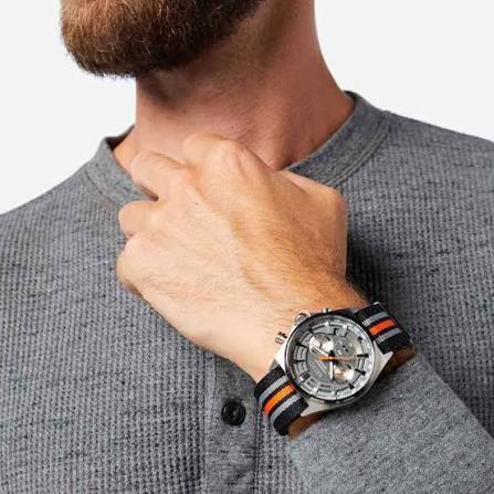 Seiko Men's Nylon Chronograph Watch SSB403P1