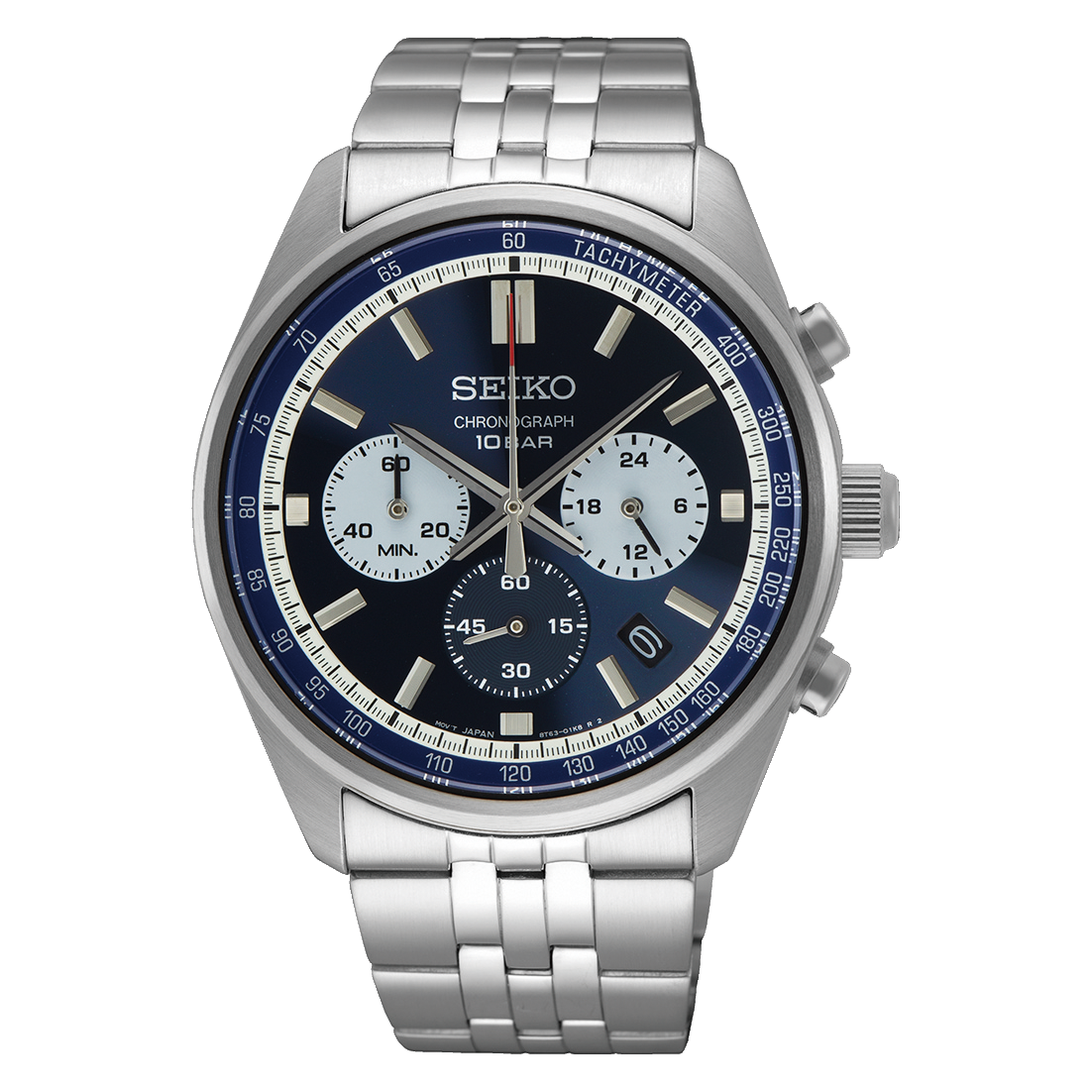 SEIKO Dress Chronograph Men WATCH SSB427P1