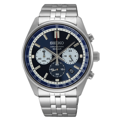 SEIKO Dress Chronograph Men WATCH SSB427P1