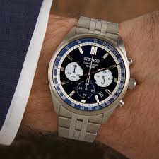 SEIKO Dress Chronograph Men WATCH SSB427P1