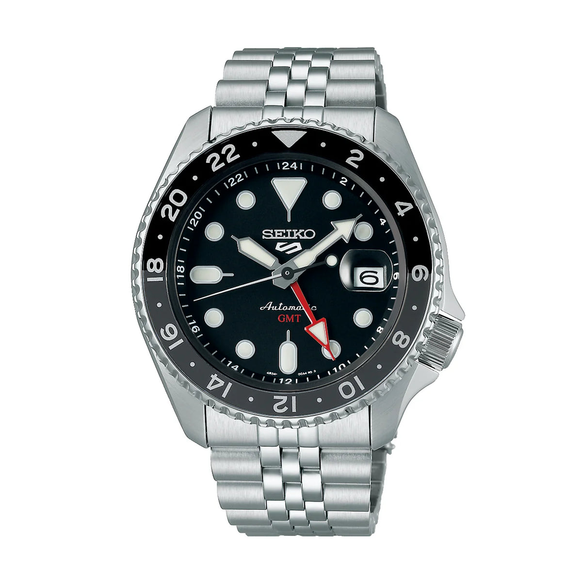 SEIKO Men's New5Sports Automatic GMT SKX Watch SSK001