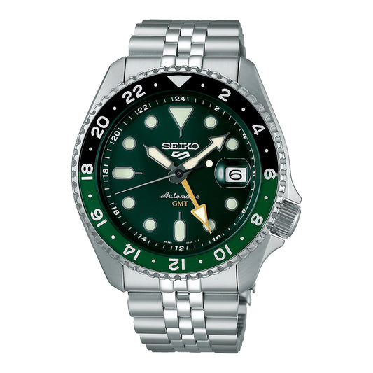 SEIKO Men's New5Sports Automatic GMT SKX Watch SSK035