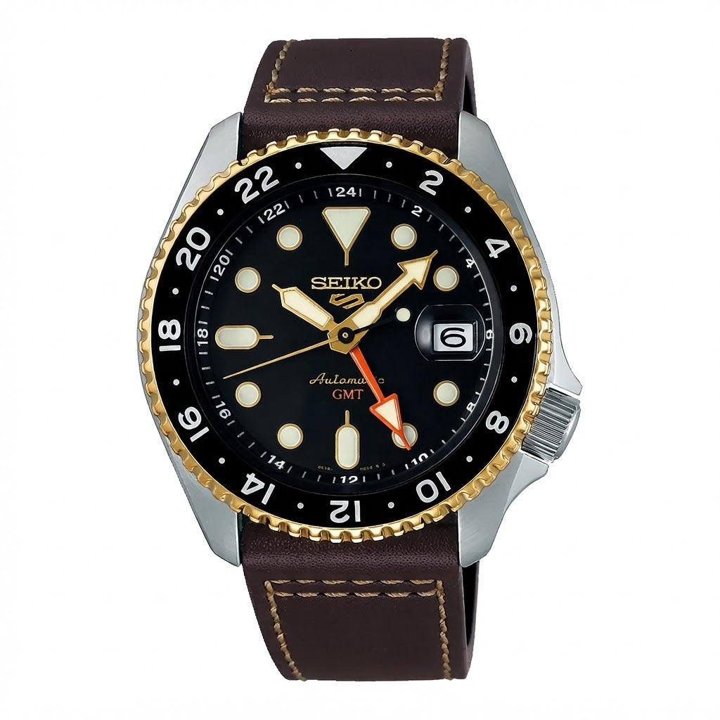 Seiko Men's New5Sports Automatic GMT SKX Watch SSK036K1