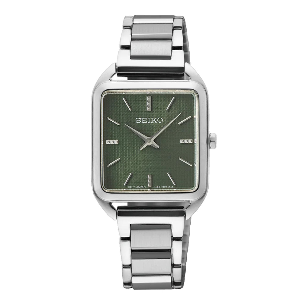 Seiko Essentials Tank Women's Watch SWR075P1