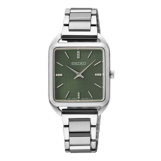 Seiko Essentials Tank Women's Watch SWR075P1