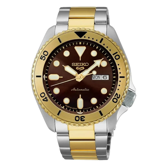 SEIKO 5 Sports Automatic Brown Dial Watch SRPK24