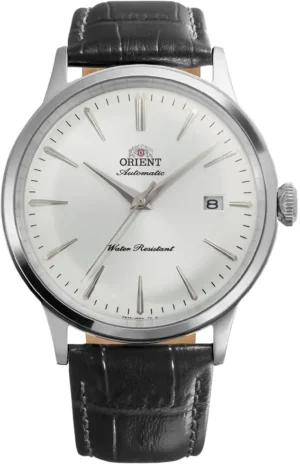 Orient Classic Bambino Automatic RA-AC0031S White Dial 40.5mm Leather Strap Men's Watch