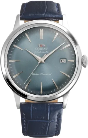 Orient Classic Bambino Automatic RA-AC0030L Blue Gradation Dial 40.5mm Leather Strap Men's Watch