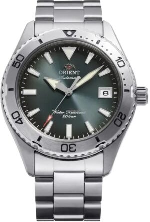 Orient Sports Mako 40 Automatic RA-AC0Q13E Green Dial 39.9mm Stainless Steel Men's Watch