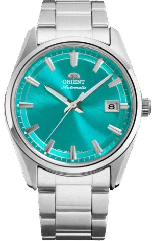 Orient Contemporary Stretto Date Mechanical Special Edition RA-AC0R06L BlueDial 38.5mm Stainless Steel Men's Watch